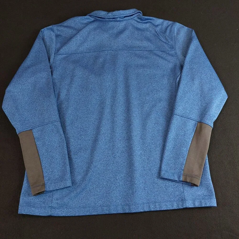 The North Face Cugo  1/2 Zip Fleece Pullover Men's XLarge Blue